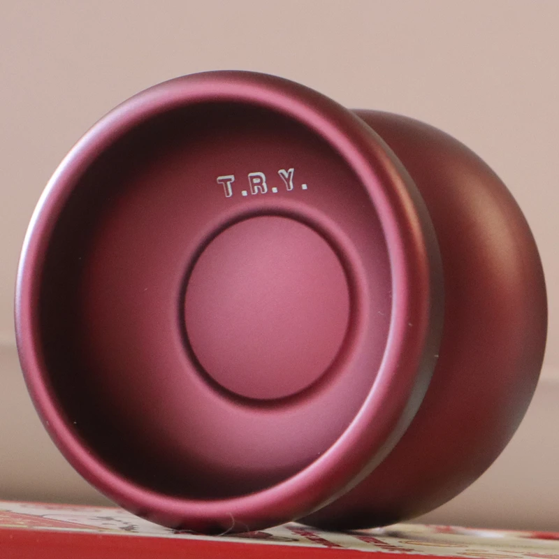 TOPYO T.R.Y YOYO Rounded retro creative professional competition alloy yoyo