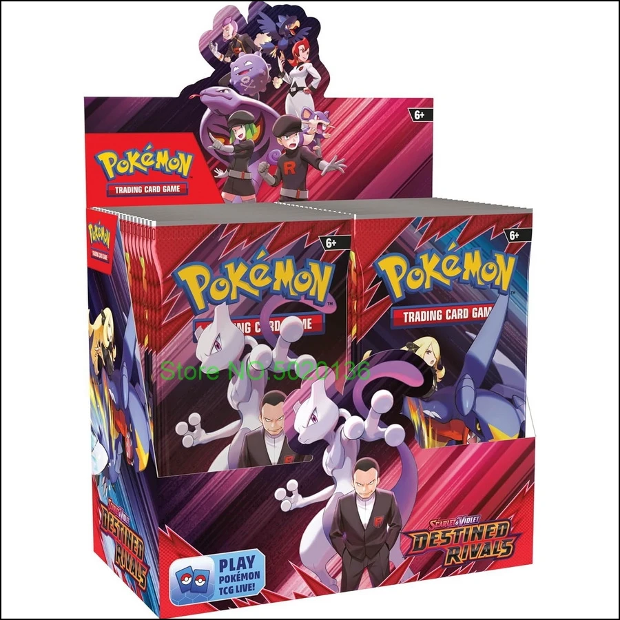 Pokemon Destined Rivals Booster Box 36 Packs Cards - AliExpress