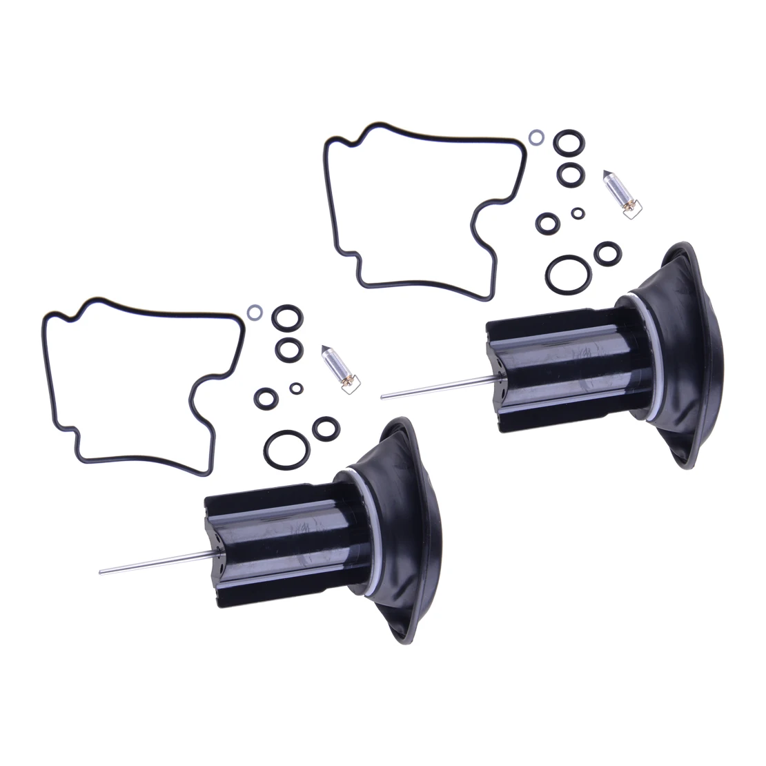 2SetsMotorbikeCarburetorDiaphragmRepairRebuildKitFitForYamaha