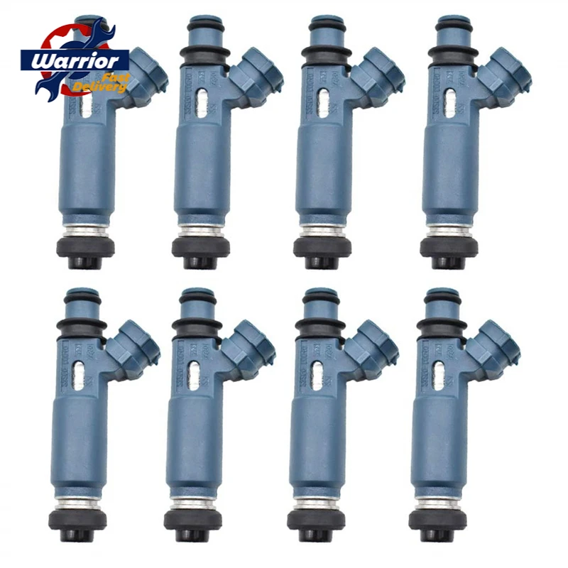 8PCS Fuel Injector 23250-50040 23209-50040 2325050040 2320950040 for Lexus GX470 LX470 Toyota Land Cruiser 4Runner Sequoia