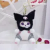 Wholesale 12pcs/lot 4inch Cute Animal Shrimp Shark Cat Stuffed Plush Toy Keyring Pendant Monster Doll Gifts for Children 3