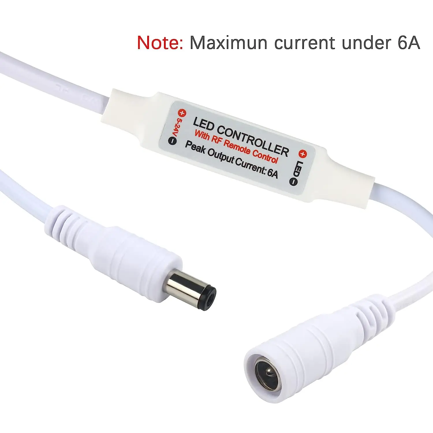 RF11 Key Wireless RF LED Dimmer Monochrome Light Strip 5-24V Copper Wire Light Controller LED Controller