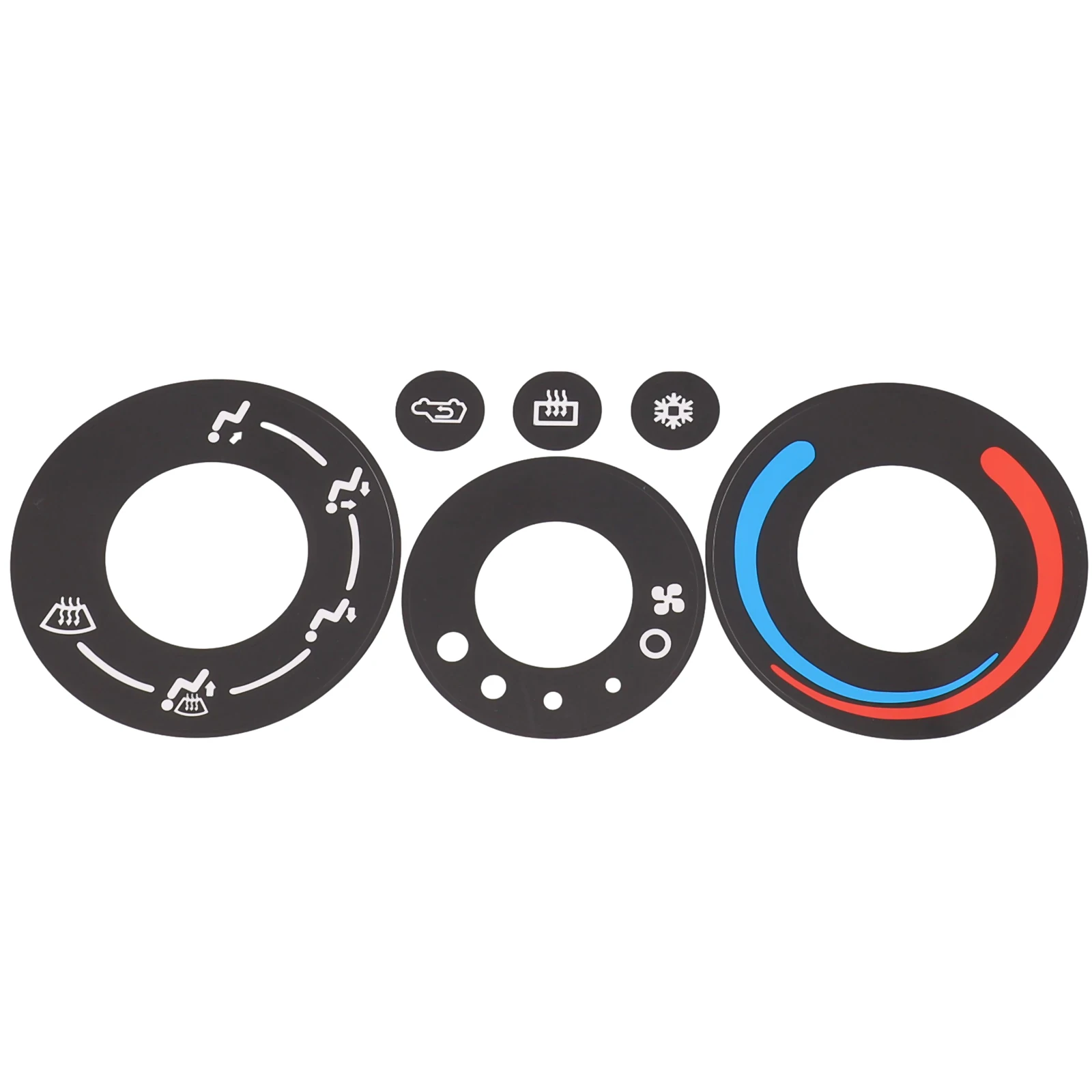 

Upgrade and Protect your For Pontiac Torrent's Control Cells with This Button Repair Sticker Universal Fitment