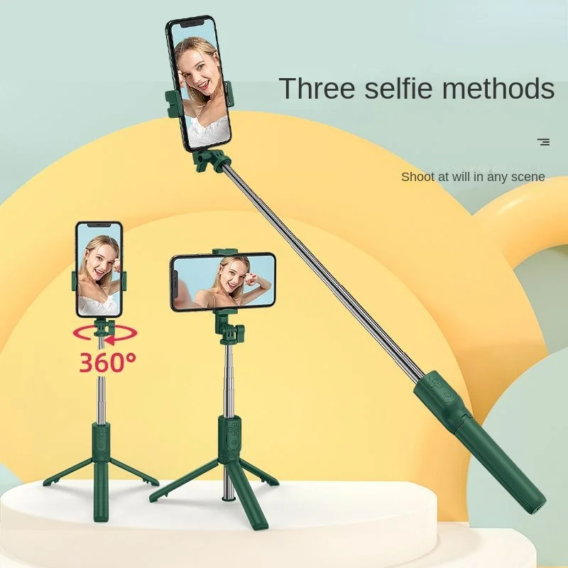 

Selfie Stick TikTok Remote Control Double Light Fill Light R8s Pro Bracket Live Broadcast Lazy Desktop Tripod