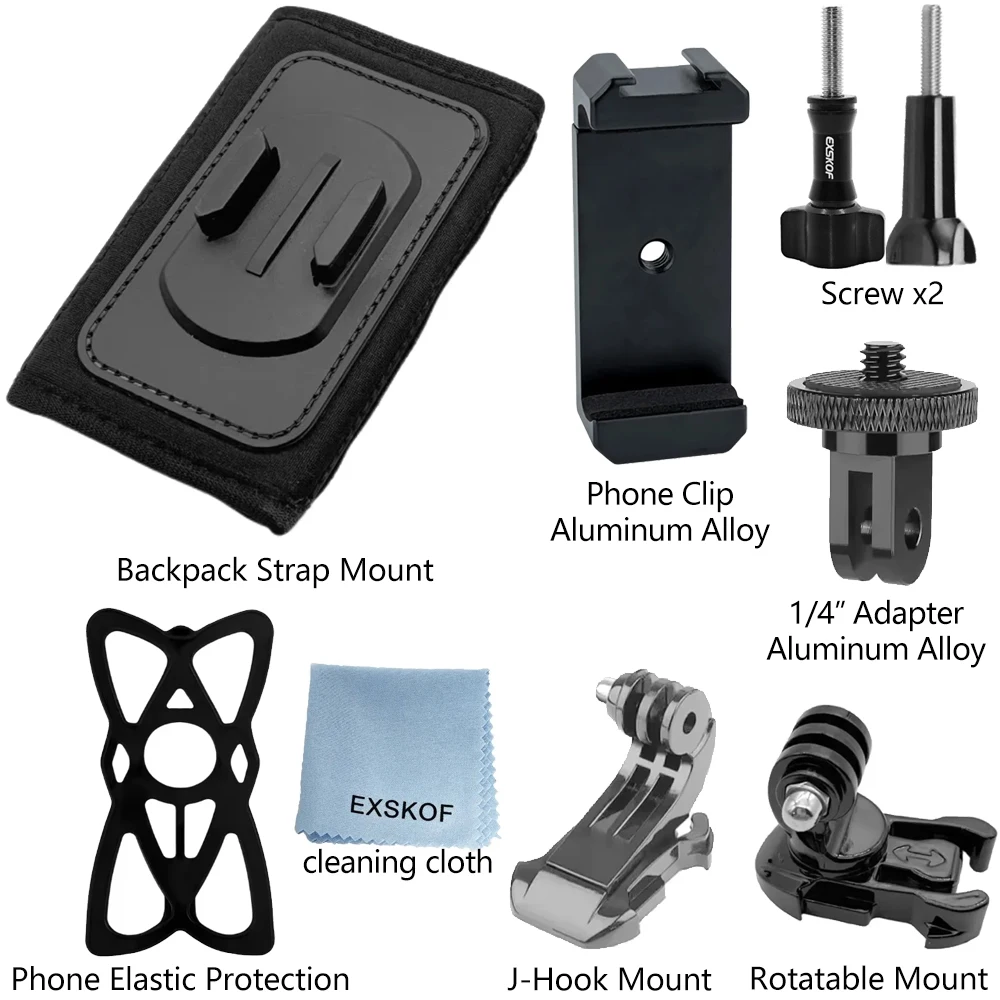 Versatile 360° Rotate Buckle Quick Release Mount