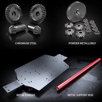 Hyper Go MJX 14209 14210 V3.0 1/14 RC Car Brushless 2.4G Remote Control 4WD Off-road Racing RC Truck Electric Hobby Toy 4