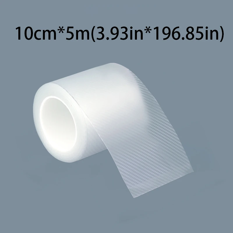 Durable Transparent Carbon Fiber Car Door Edge Guards - Wear and Scratch Resistant