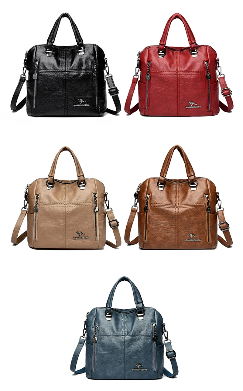 Women's Fashionable Retro Shoulder Bag Casual Large Capacity_voghion.com