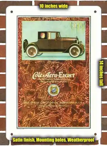 

Металлический знак 1920 Cole Aero-Eight Sportcoupe - 10x14 дюймов