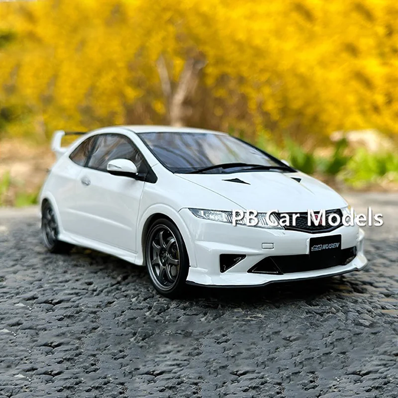 

OTTO 1:18 Civic FN2 TYPE R Infinite MUGEN Car Model +small gift OT735