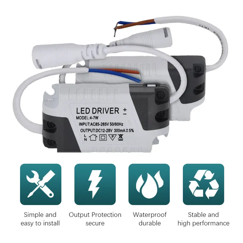 รูปสินค้า แหล่งจ่ายไฟ LED สำหรับหลอดไฟและโคมไฟ