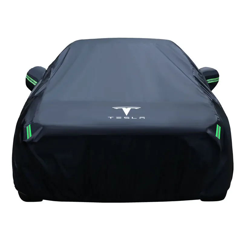 

For Tesla Model 3 S Y X Custom Car Cover Sun Rain Protection Thickened Heat Insulation Weatherproof