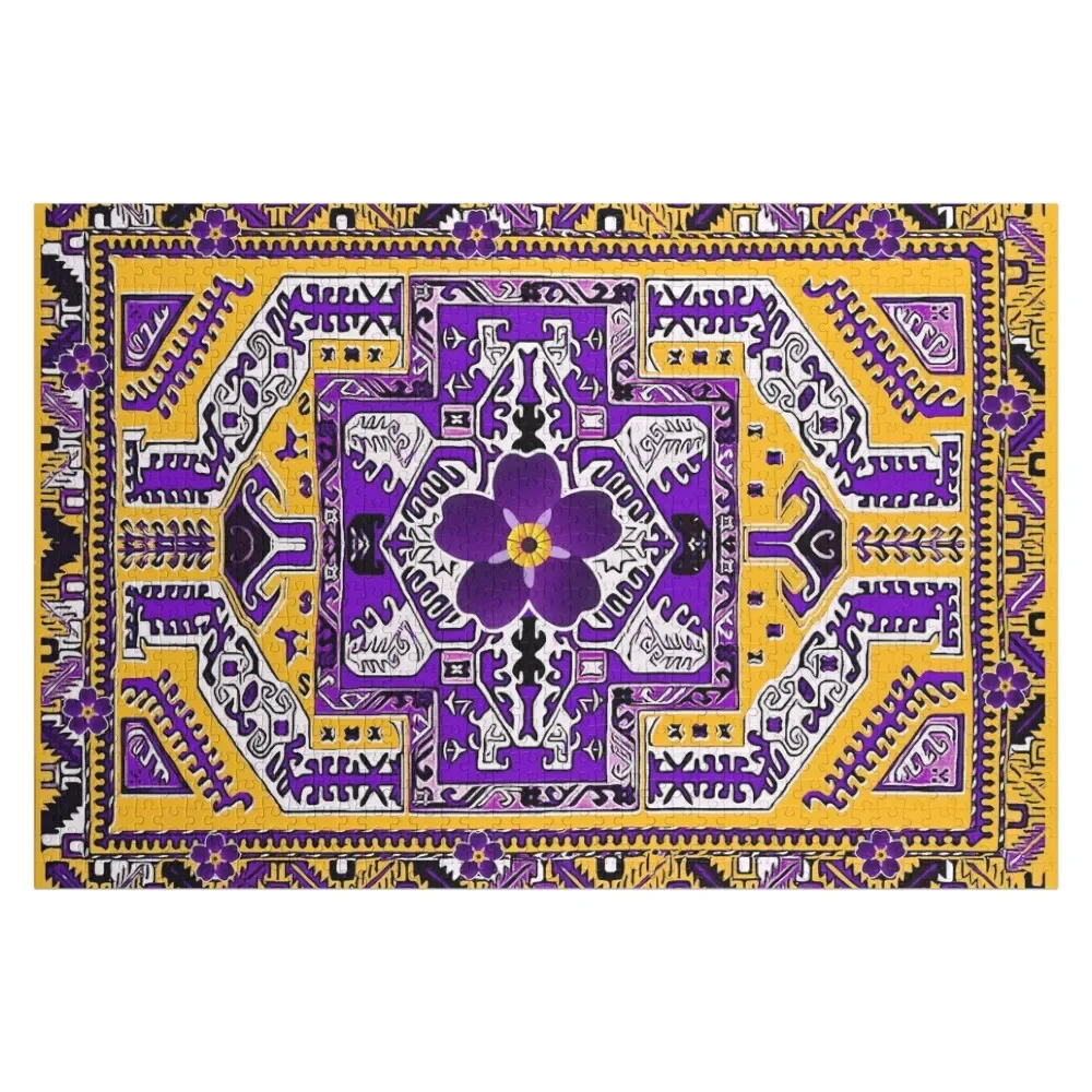 

Armenian forget me not flower with folk art    Jigsaw Puzzle Adult Wooden Personalised Puzzle