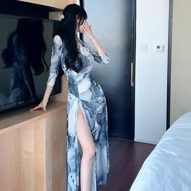 Рисунок 5 - Китайское улучшенное Повседневное платье Ципао