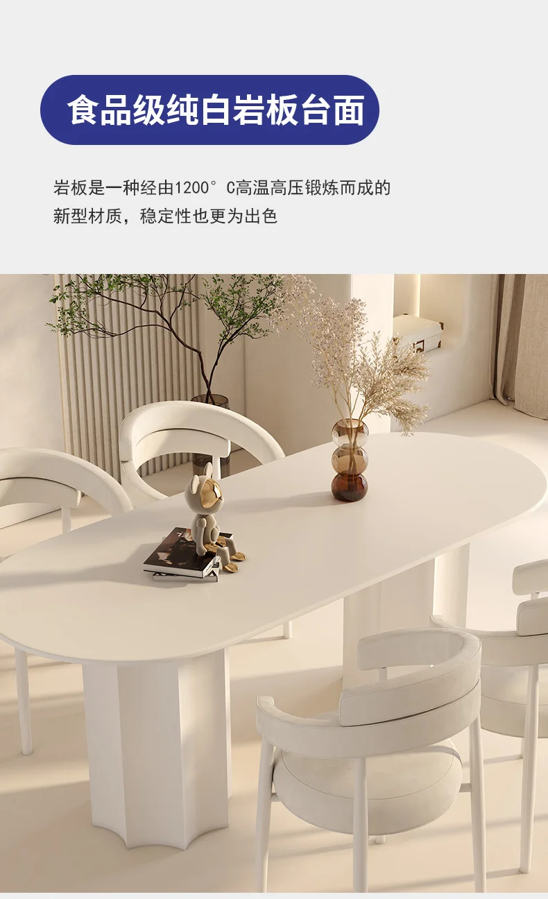 Description Picture 5 of itemKitchen Islands Coffee Table Small Dining Side Balcony Wall Dinning Table Oval Hallway Dinette Mesa Plegable Salon Furniture