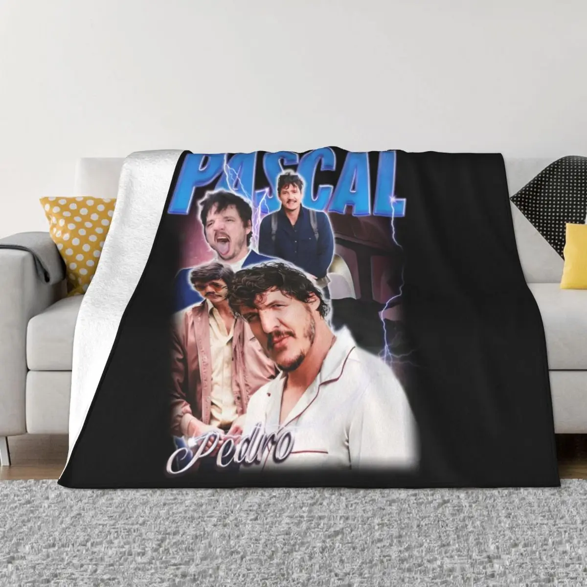 

Pedro Pascal Throw Blanket Soft Big Blanket Multi-Purpose Luxury St Blanket