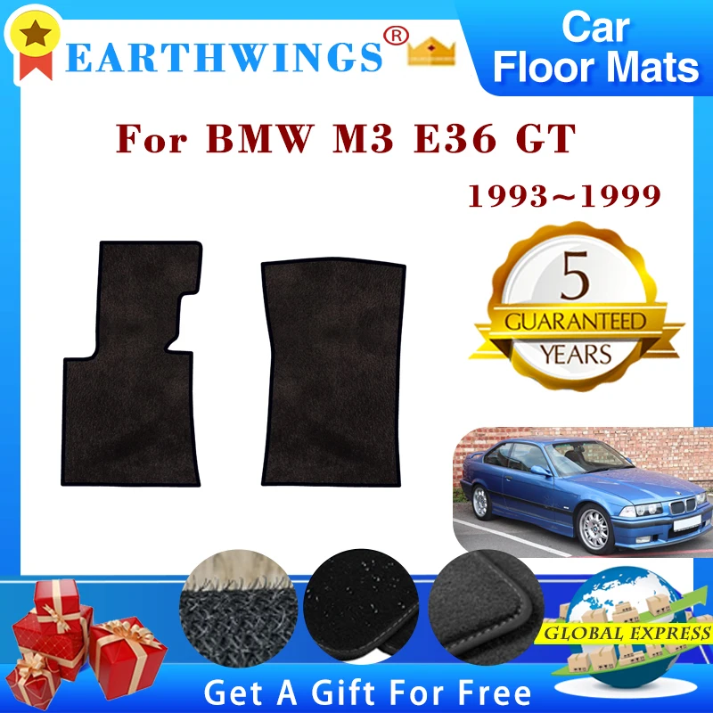 Tapis de sol de voiture pour BMW M3, E36, IGHT1993 ~ 1999, 1994, 1995,  1996, tapis de couverture de tapis, panneau de repose-pieds, accessoires  intérieurs automatiques - AliExpress