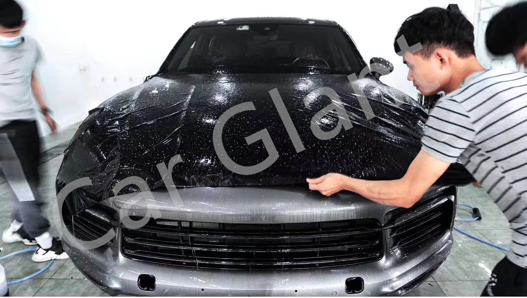 PPF Black TPU Car Paint Protection Film Anti-scratch Auto Car Wrap Coating  sticker Self-repair