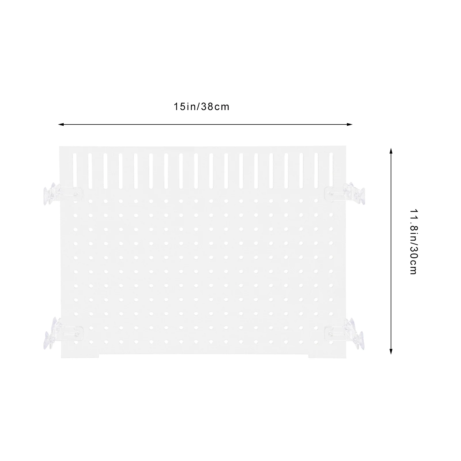 Fish Tank Isolation Board Divider With Suction Cup Separator Acrylic Aquarium Baffle For Transparent Fish Tank Divider