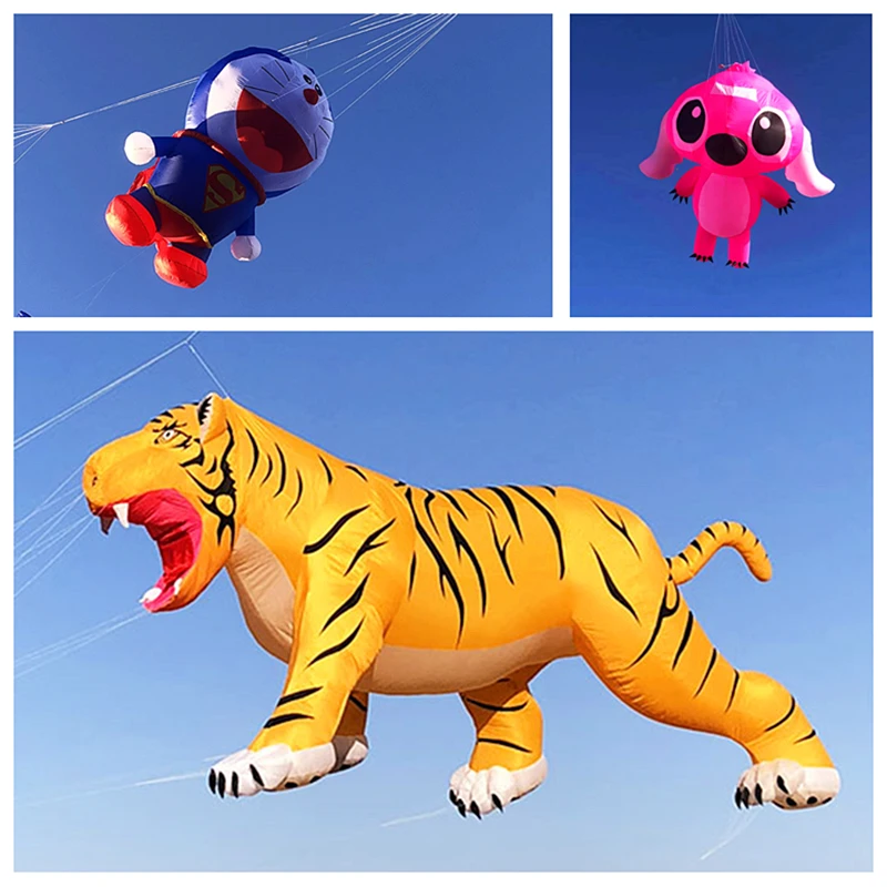 free shipping tiger kite pendant ripstop nylon fabric soft kite for adults kites line giant kites factory inflatable toy ripstop free shipping 7m tiger kite pendant ripstop nylon fabric soft kite for adults kites and streaks trilobites kite wind sock barril