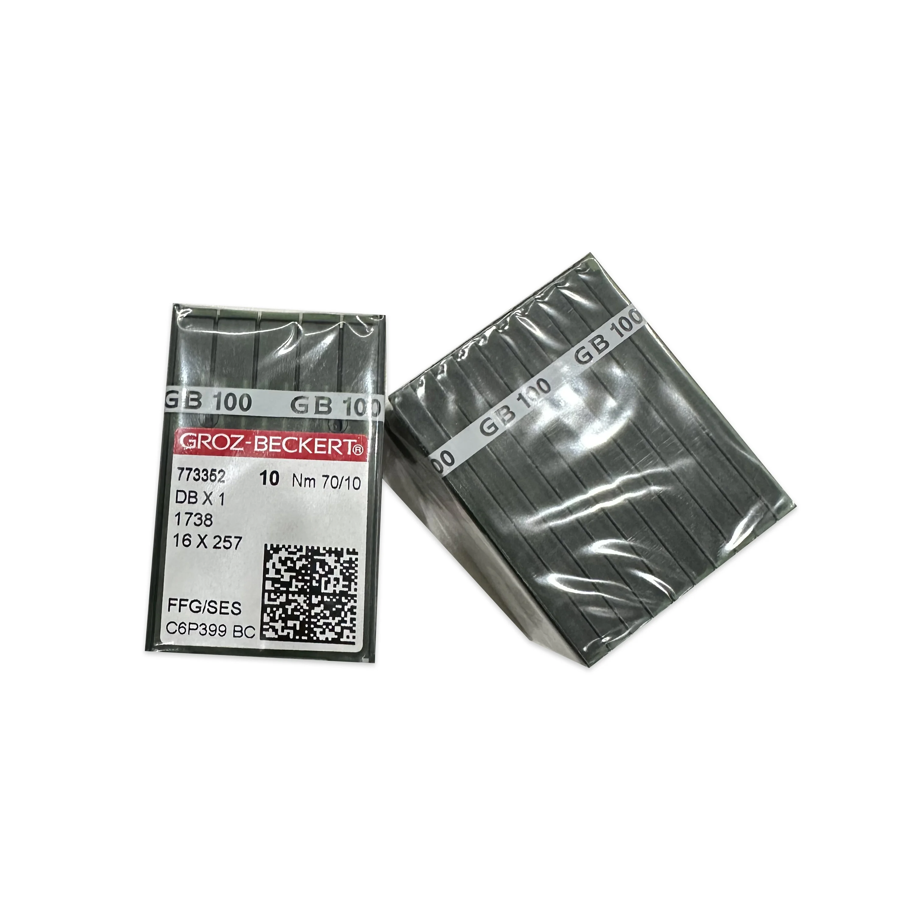 10PCS DBX1 1738 16X25 Authentic Germany Groz-Beckert Silver Needle 70/10 Covering Stitch Strening Sewing Machine