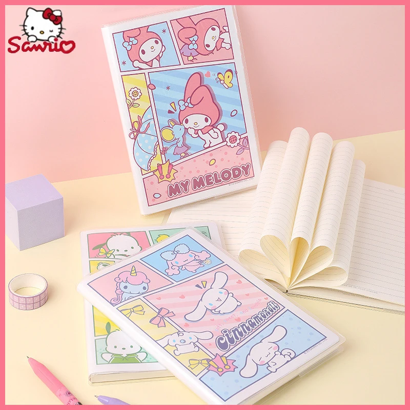 

Sanrio A5 Plastic Sleeve This Waterproof Cartoon Cute High Appearance Horizontal Line This Student Supplies Writing Notebook