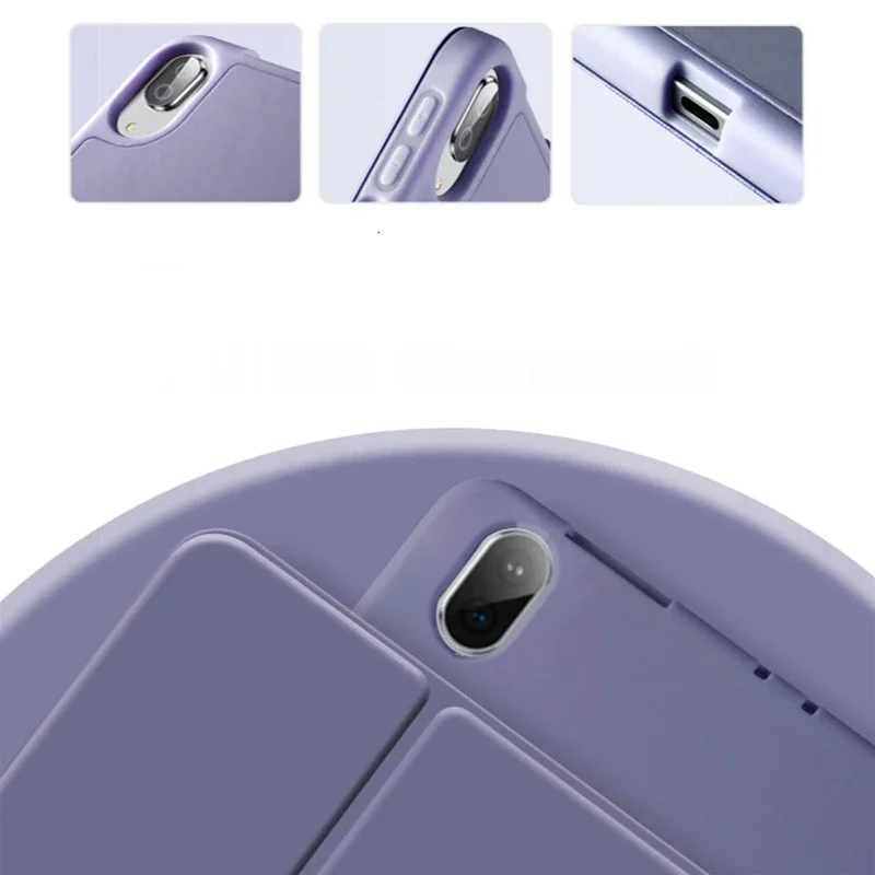 Smart Case For Lenovo Xiaoxin Pad Pro 11.5" TB-J716F J706F 11.2 10.6 Stand Tablet Cover For Lenovo Tab P11 TB-J606F J607F tablet case