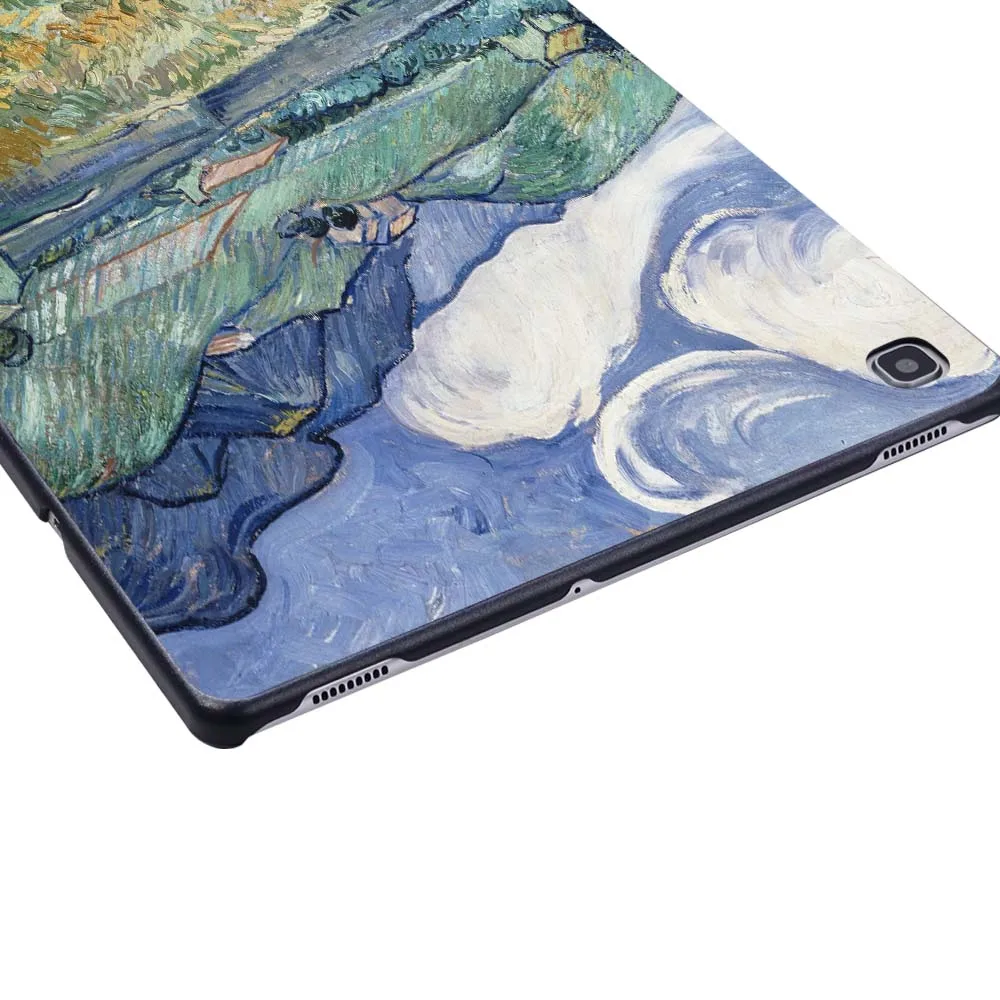 Capa para Tablet para Samsung Galaxy Tab s6 Lite P610 a 8.0 T290 a7 104 a a6 101 S5e T510 s6 105 T860 s7 s8 11 Pintura Shell Traseiro - Imagem 4