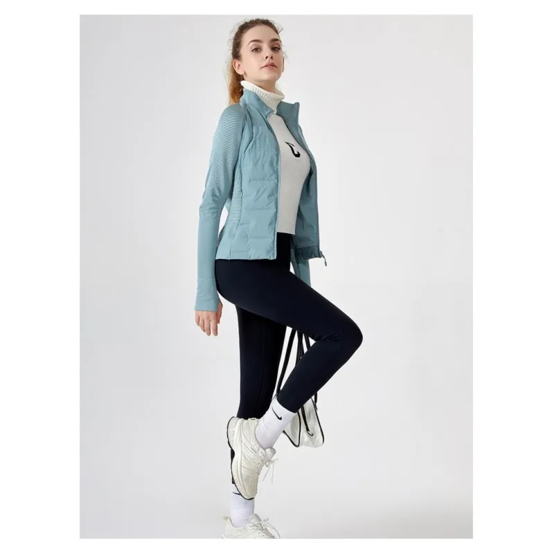 Golf Clothing Women's Autumn and Winter Sports down Jacket Warm Lightweight Stretch Golf Jacket Slim Windproof Jersey