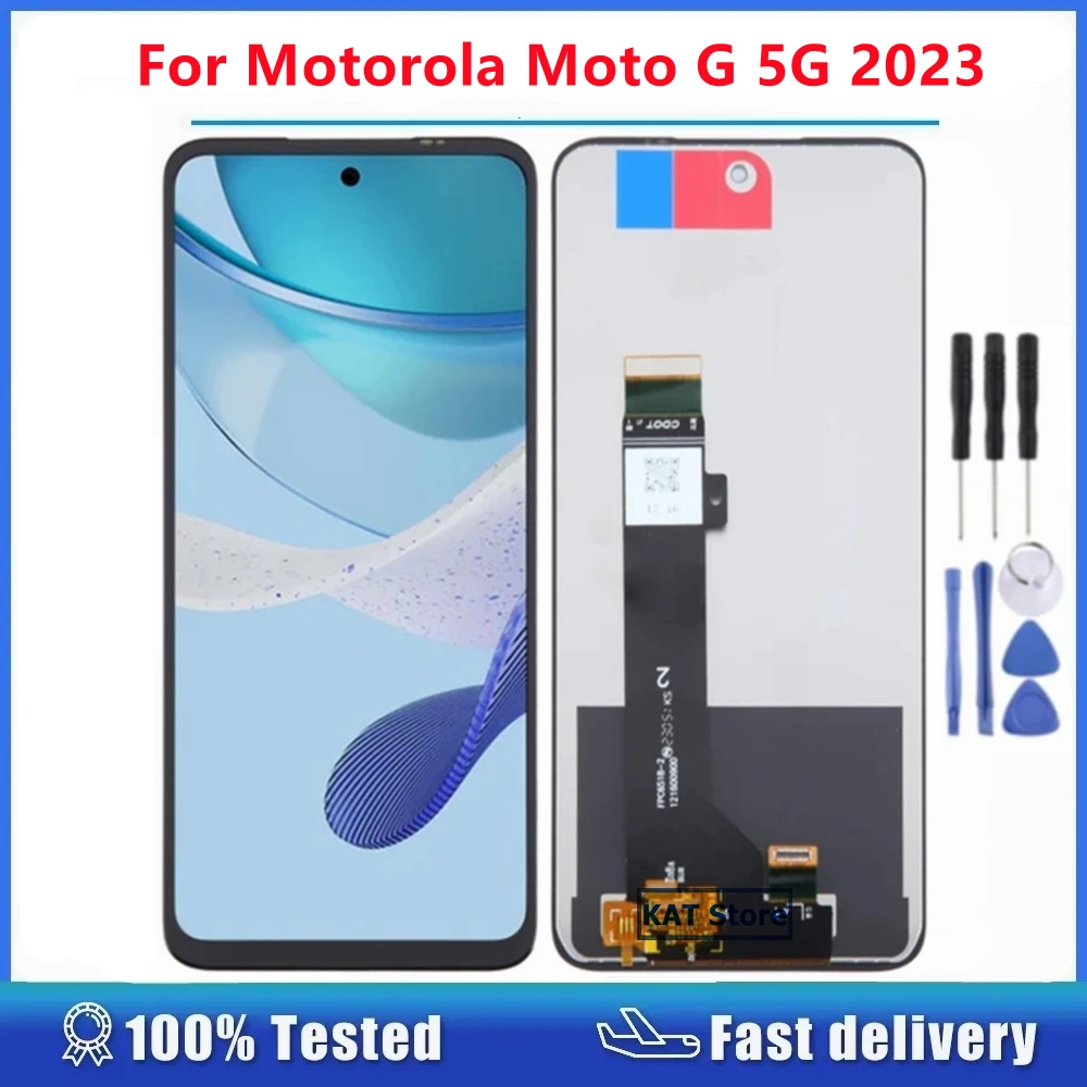 

Compatible For Motorola Moto G 5G 2023 LCD Touch Digitizer Screen Full Assembly Without Frame Replacement