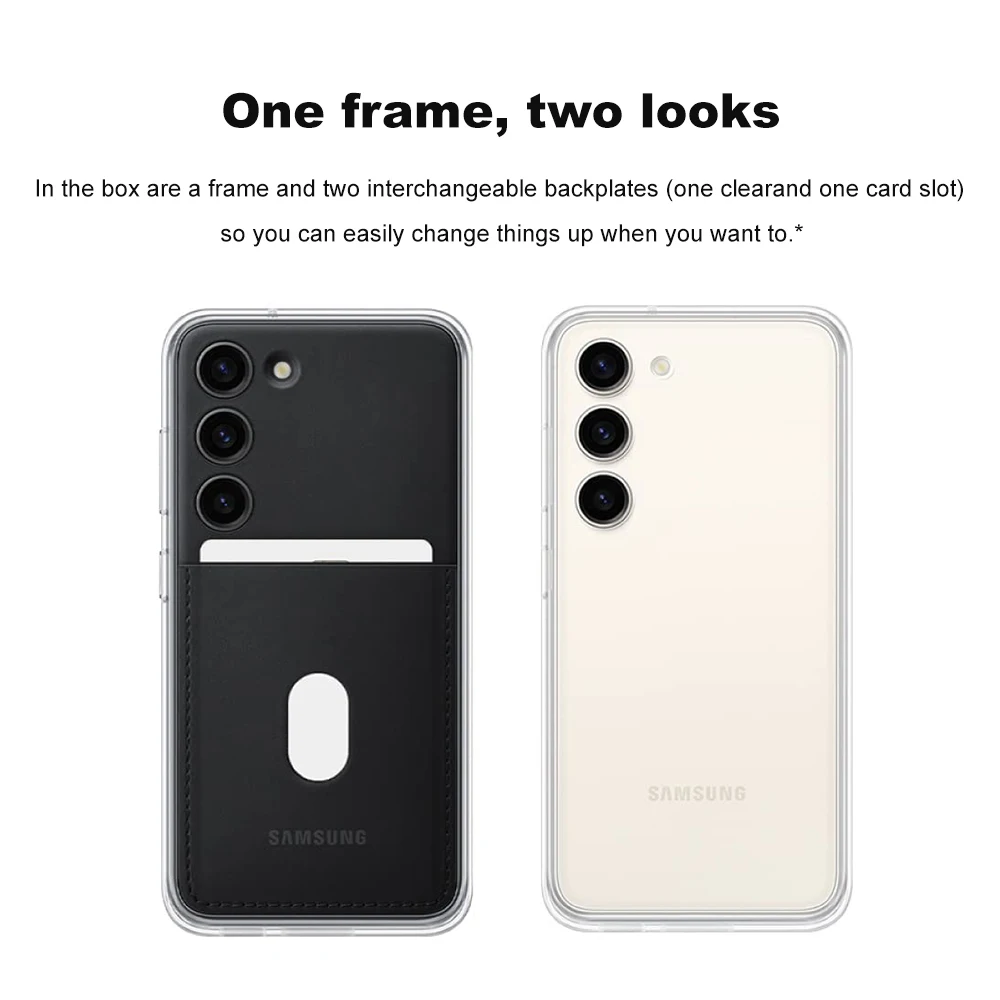 Premium Scratch-Resistant Frame Card Slot Smartphone Case
