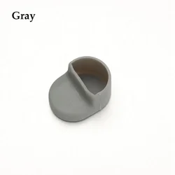 Durable Silicone Sleeve Cover for Rear Fender Hook - Electric Scooter Accessory (Gray)