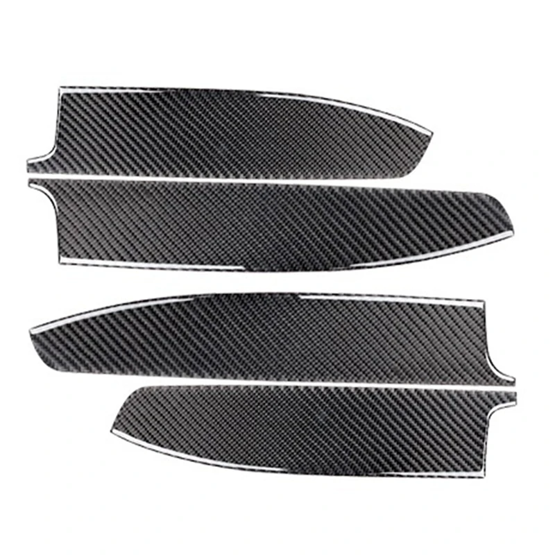 

Armrest Panel Sticker Durable Carbon Fiber Waterproof Inner Door Armrest Handle Panel Trim For Toyota 4Runner 2010-2020