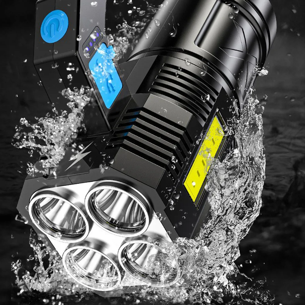 

Multi-functional Flashlight Multipurpose Telescopic Zoom Flashlight For Hiking