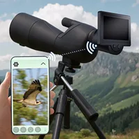 Caméra oculaire numérique pour télescope avec écran de 4,3 pouces, WiFi, enregistrement via application pour télescopes de 26 mm à 47 mm 4