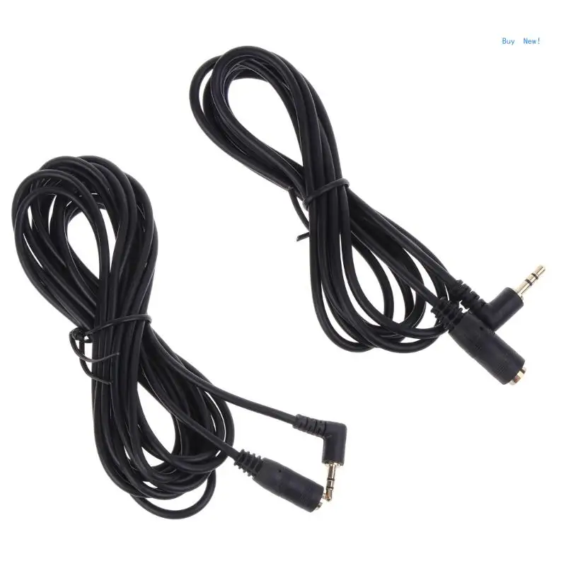 

2.5mm Male to 2.5mm Female Cable 90 Degree Adapter Converter