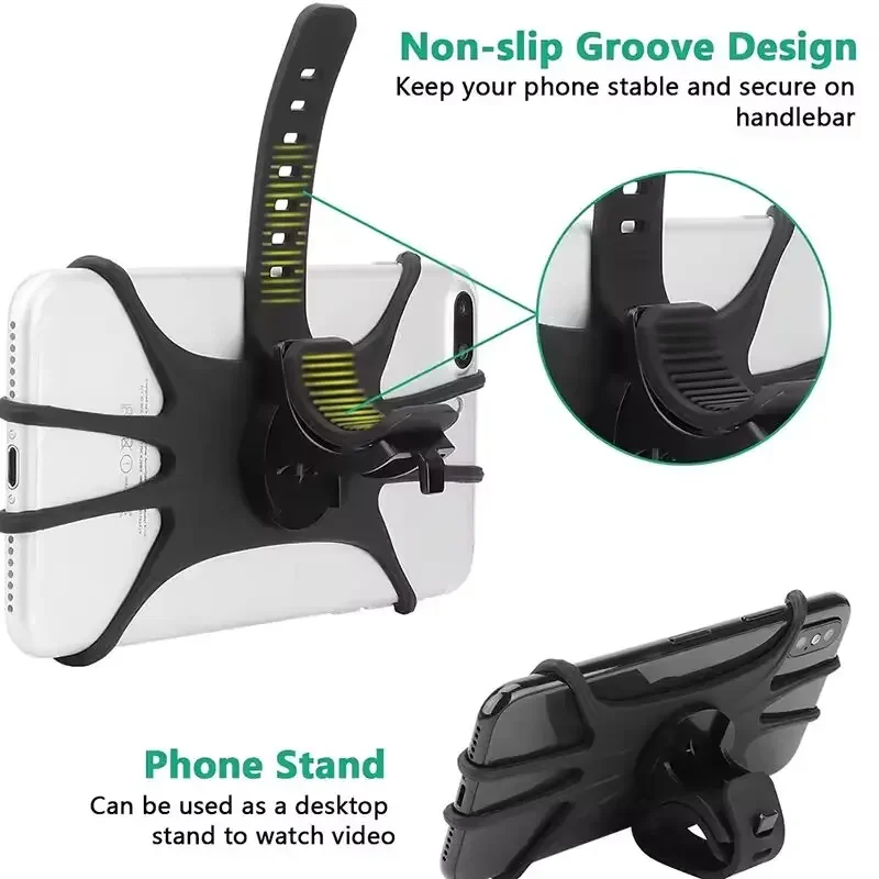 Universal Bike and Motorcycle Phone Holder Stand