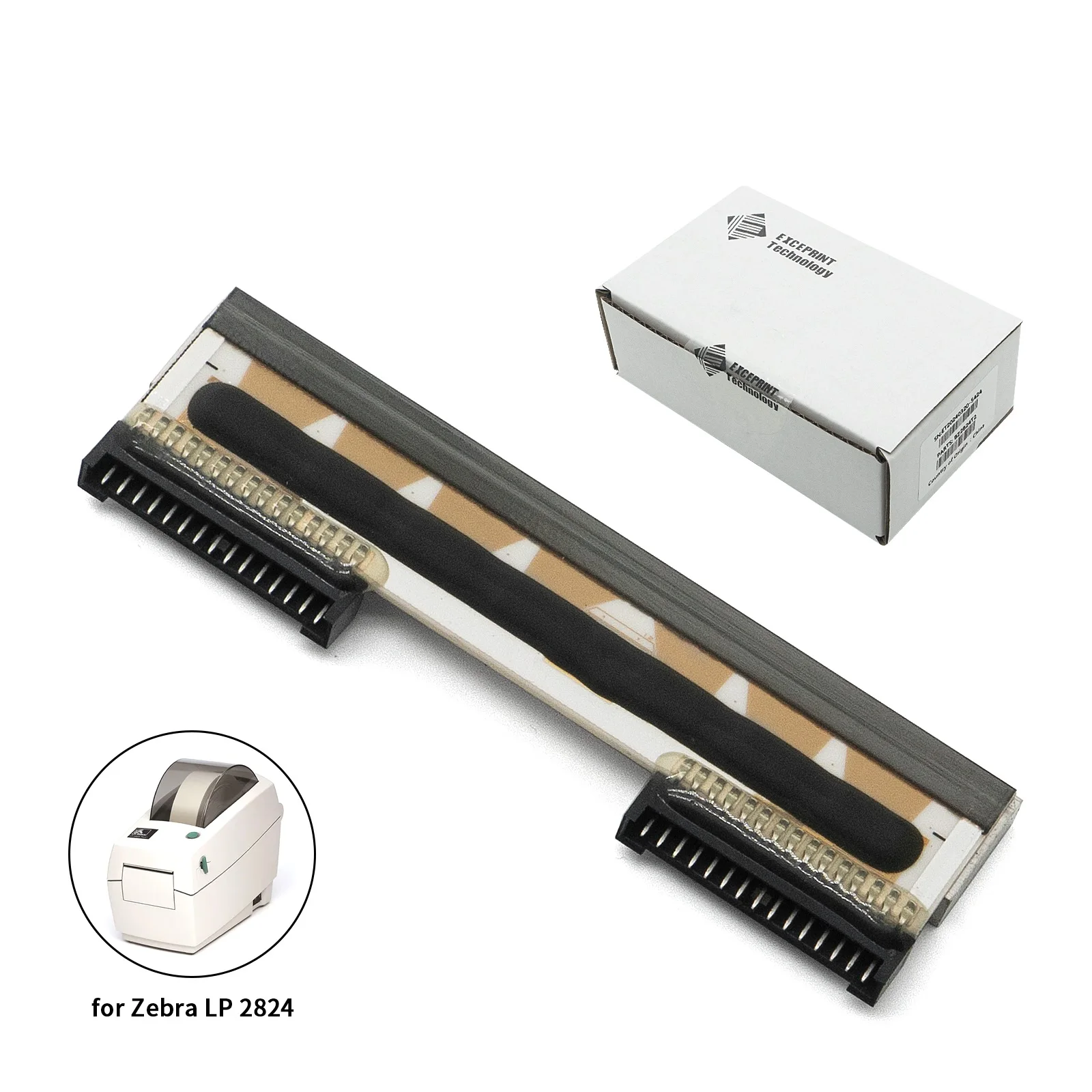 ? Zebra LP2824 TLP2824 프린터 헤드,G105910-102용 203dpi 열전사 프린트 헤드 ?