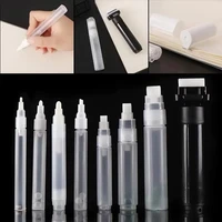 3/5/8/10/15/30mm Reusable Graffiti Pen Plastic Transparent Bucket Tube, Empty Rod Liquid Chalk Marking Pen Paint Pen Accessories 1