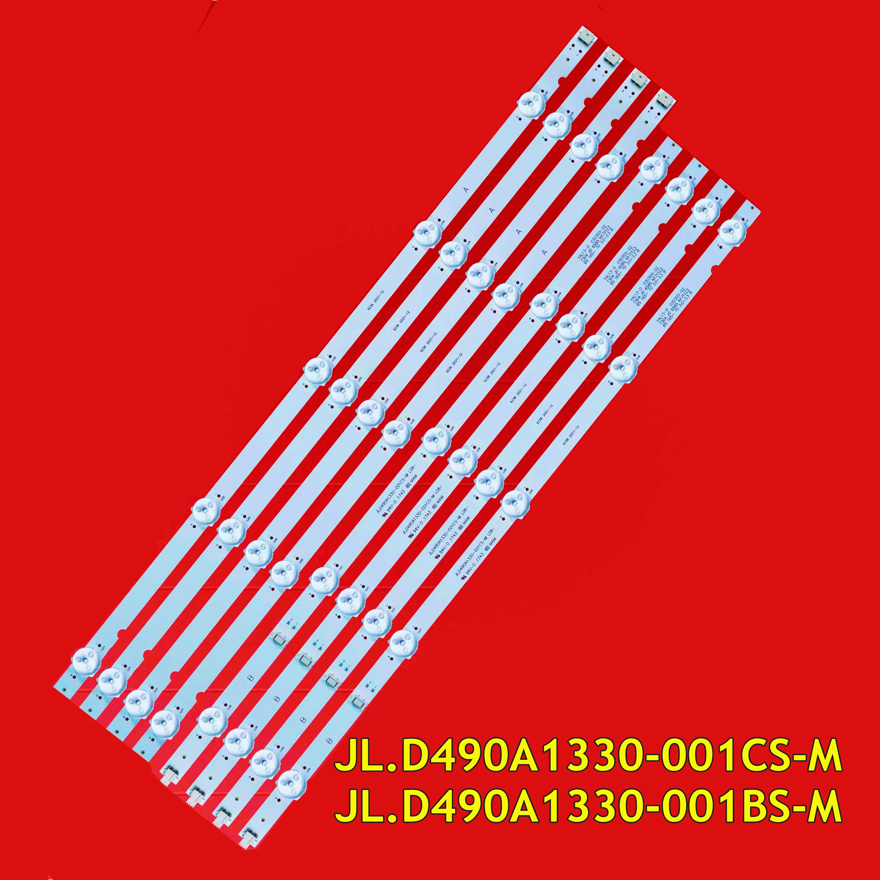 LED svléknout se pro 49M9 49UJ6200 49UJ6200-UA 49UJ620V 49UJ6200UA 49PUF6072/T3 HV490QUB JL.D490A1330-001CS-M JL.D490A1330-001BS-M