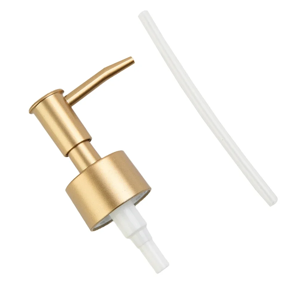 Soap Pump Liquid Lotion Dispenser Head Nozzle 304 Stainless Steel/Plastic Bathroom Liquid Soap Shampoo Dispenser Accessories 4