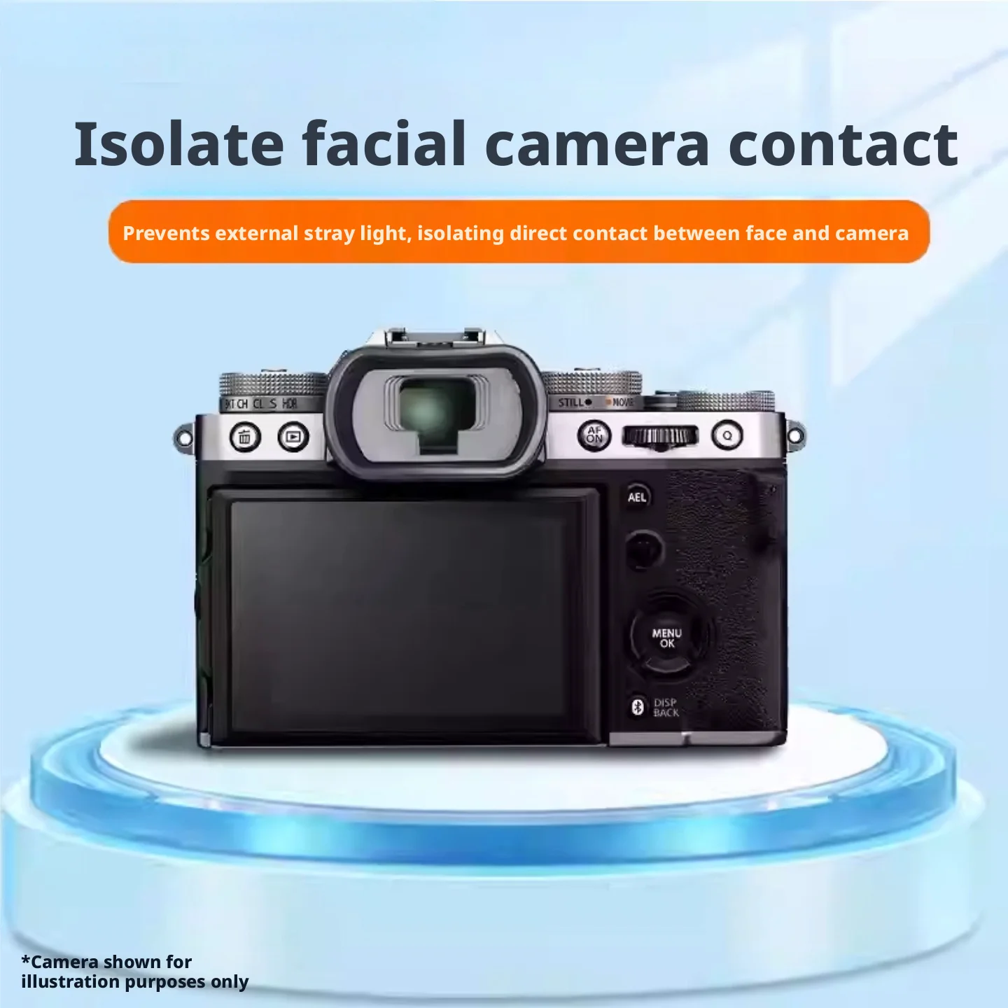 Nwe DK-28 부드러운 고무 DK-29 아이컵 아이피스 뷰파인더 아이컵 교체용 니콘 Z5 Z6 Z7 Z6II Z7II 카메라 액세서리