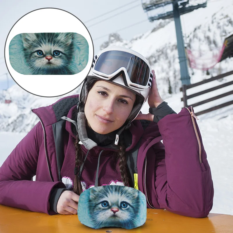 안경 보호 커버 야외 스포츠를위한 멀티 스타일 고탄성 방진 방진 스키 사이클링 고글 생일 선물