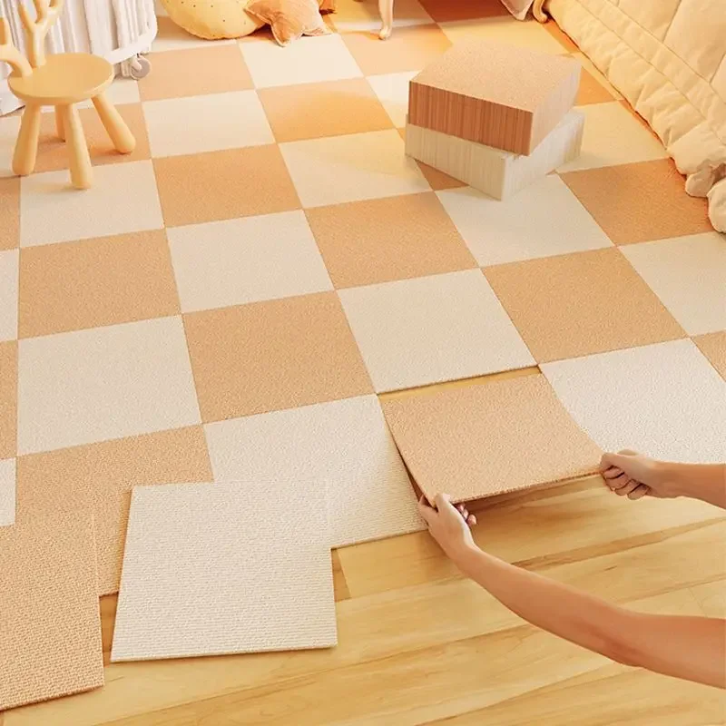 

Splicing Floor Mat Bedroom Full Shop Master Bedroom Bedside Blanket Living Room Carpet Can Be Cut Plush Household Blanket