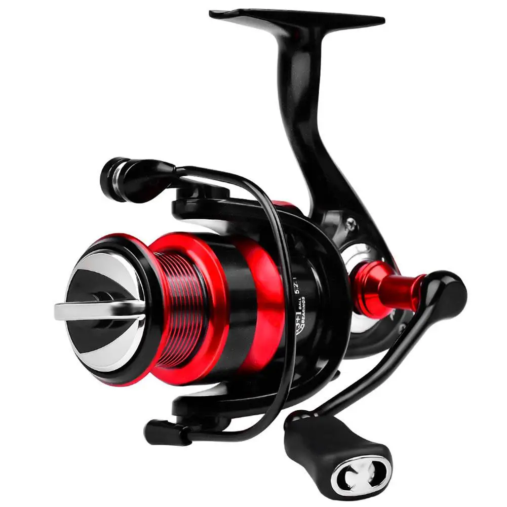 

3+1 BB Spinning Reels Ultralight Magnesium Body Fishing Reel With Super Smooth 17.6LBs Carbon Fiber Drag Max Dropship