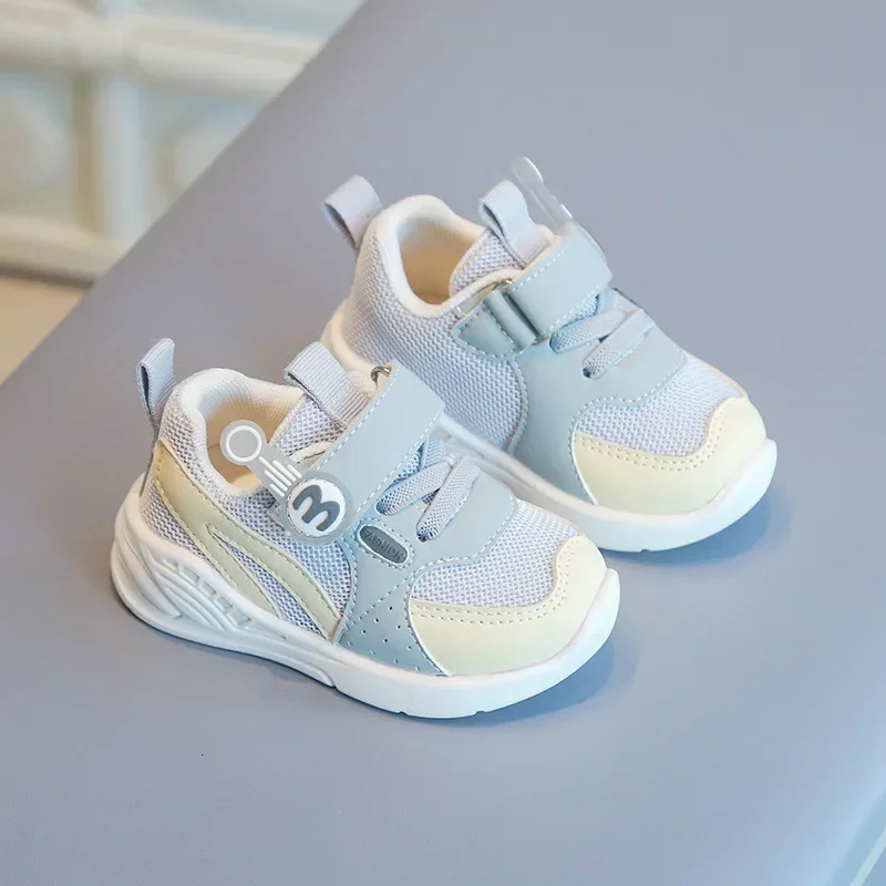 0-3 Years Baby Casual Shoes Toddler Sneakers Infant Newborn Outdoor First Walkers Breathable Anti-slip Baby Boy Girl Sport Shoes 2