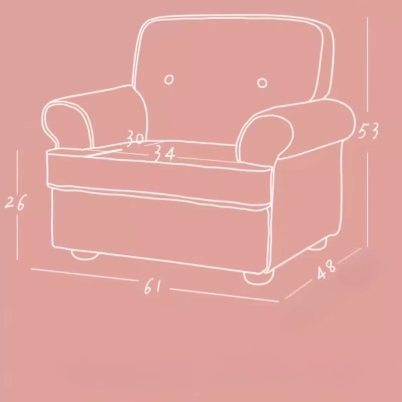 Inflatable Armchair Children's Sofa Kids Child Bed Chair Mini Sofas Couch Little Chairs Children Children's Room Furniture