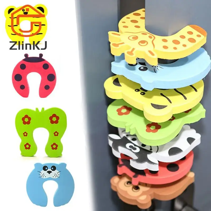 

Hot sale 5PCS Safety Finger Foam Door Stopper Locks Children Protection C Shape Door Clip