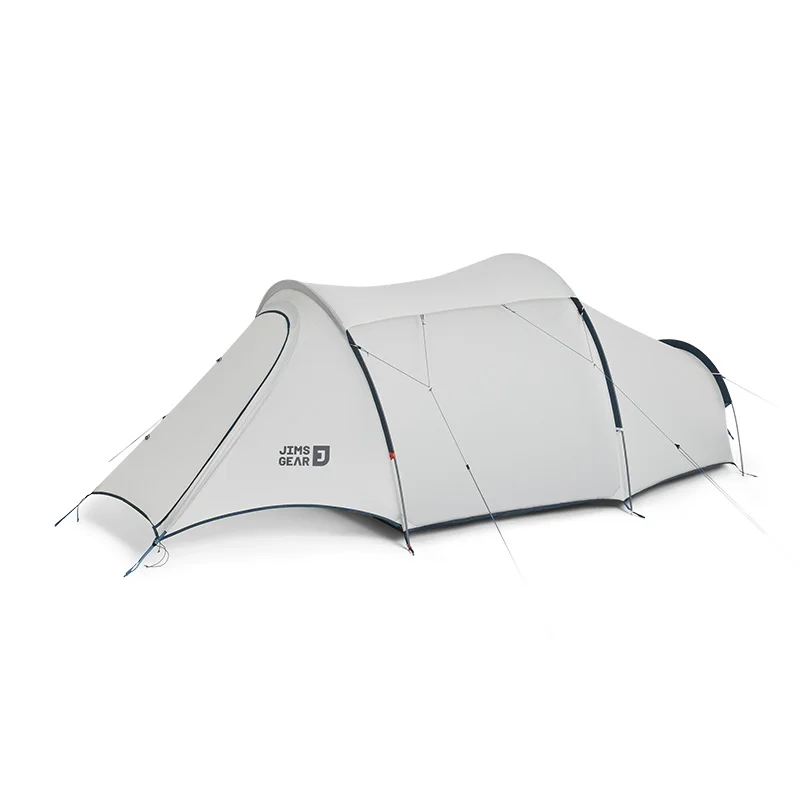 Naturehike Outdoor Camping Four Seasons Tunnel Tent 1-2 People Ultra Light Hiking Portable Windproof Tent 15D Nylon