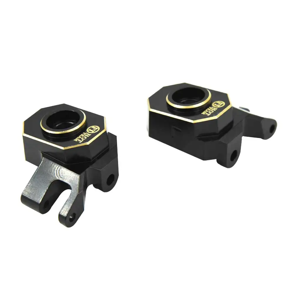 Hot Team Axial SCX10 PRO Brass Steering Knuckles (Golden Black)